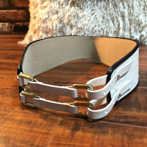 BoHo Double Buckle Faux Leather High Waisted Belt main image 7